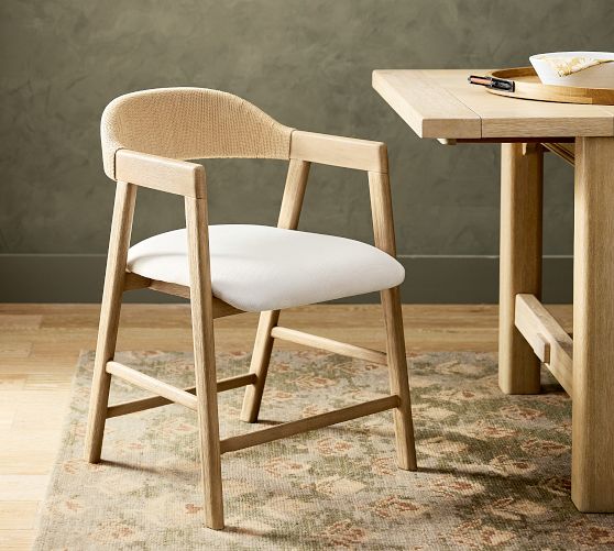 Nishan Woven Dining Armchair by Pottery Barn