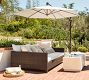 Pomona Concrete Square Outdoor Bunching Table (22")