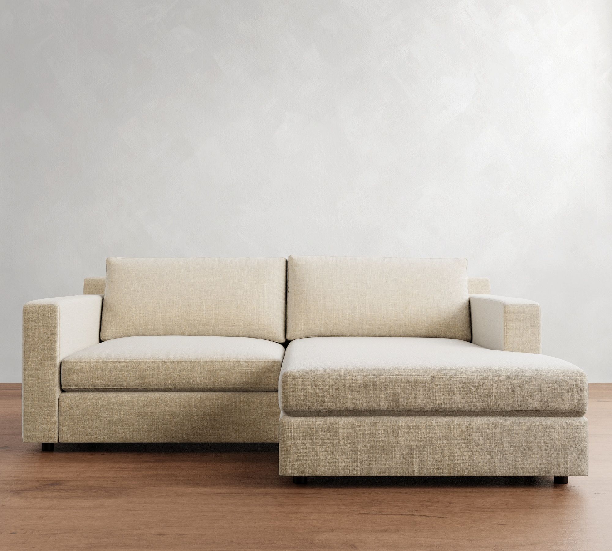 Pacifica Wide Arm Reversible Sleeper Chaise Sectional  (86") - thumbnail 4