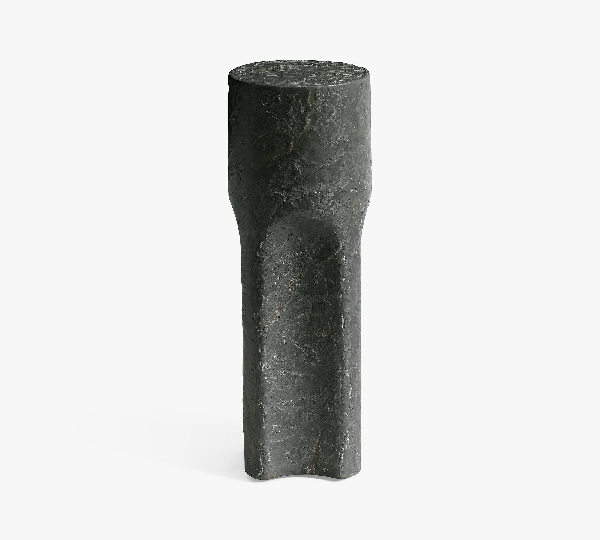 Lagos Round Concrete Outdoor Drink Table (8")