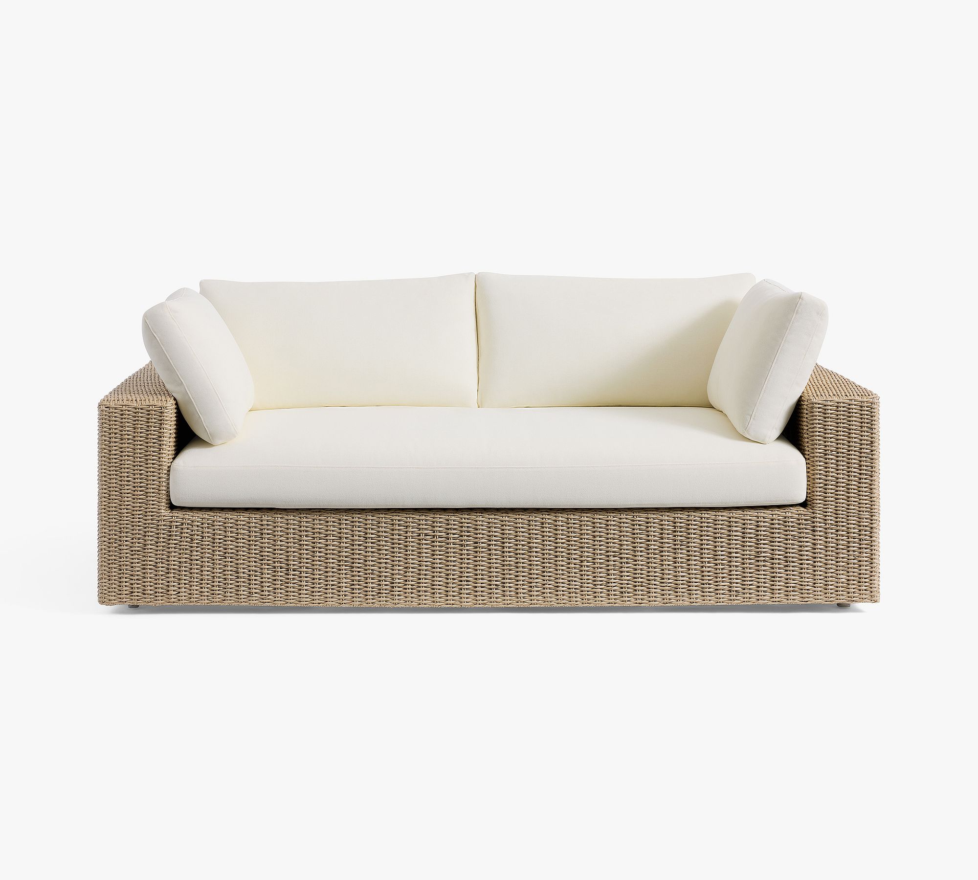 Kostas Wicker Outdoor Sofa (88")