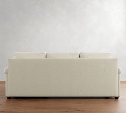 Cameron Modern Roll Arm Reversible Chaise Sectional  (88")