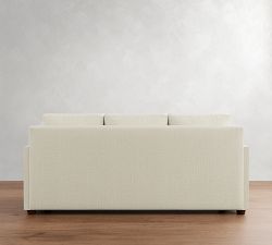Cameron Modern Square Arm Sleeper Sofa with Air Topper (54"&ndash;86")
