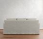 Cameron Modern Square Arm Slipcovered Side Sleeper Sofa (91")