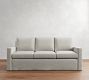 Cameron Modern Square Arm Slipcovered Side Sleeper Sofa (91")