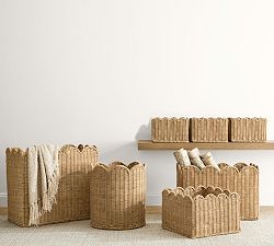 Marseille Scalloped Basket Collection