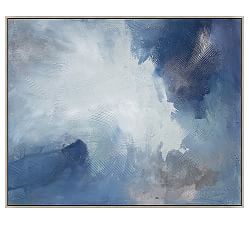 Breathless Hand Embellished Framed Canvas Print
