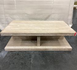 Open Box: Newport Rectangular Coffee Table (54") - Mist