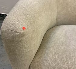 Open Box: Payton Swivel Chair - Performance Casual Chenille Parchment