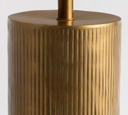 Larsen Metal Cylinder Table Lamp (27")