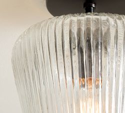 Sylvie Glass Flush Mount (9")