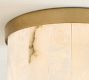 Windham Alabaster Flush Mount (18")