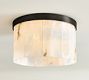 Windham Alabaster Flush Mount (18")