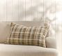 Knocks Plaid Lumbar Pillow Cover