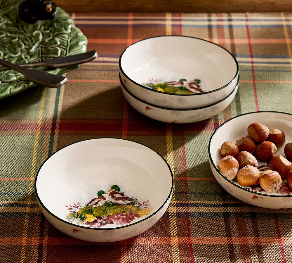 Fantastical Forest Stoneware Dip Bowls - Set of 4 by Pottery Barn