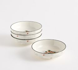 Fantastical Forest Stoneware Dip Bowls - Set of 4