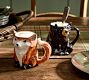 Fantastical Forest Stoneware Figural Mugs