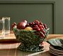 Fantastical Forest Stoneware Footed Serving Bowl