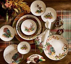 Fantastical Forest Stoneware Duck Gravy Boat