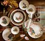 Fantastical Forest Turkey Stoneware Salad Plates - Set of 4