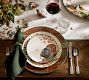 Fantastical Forest Turkey Stoneware Salad Plates - Set of 4