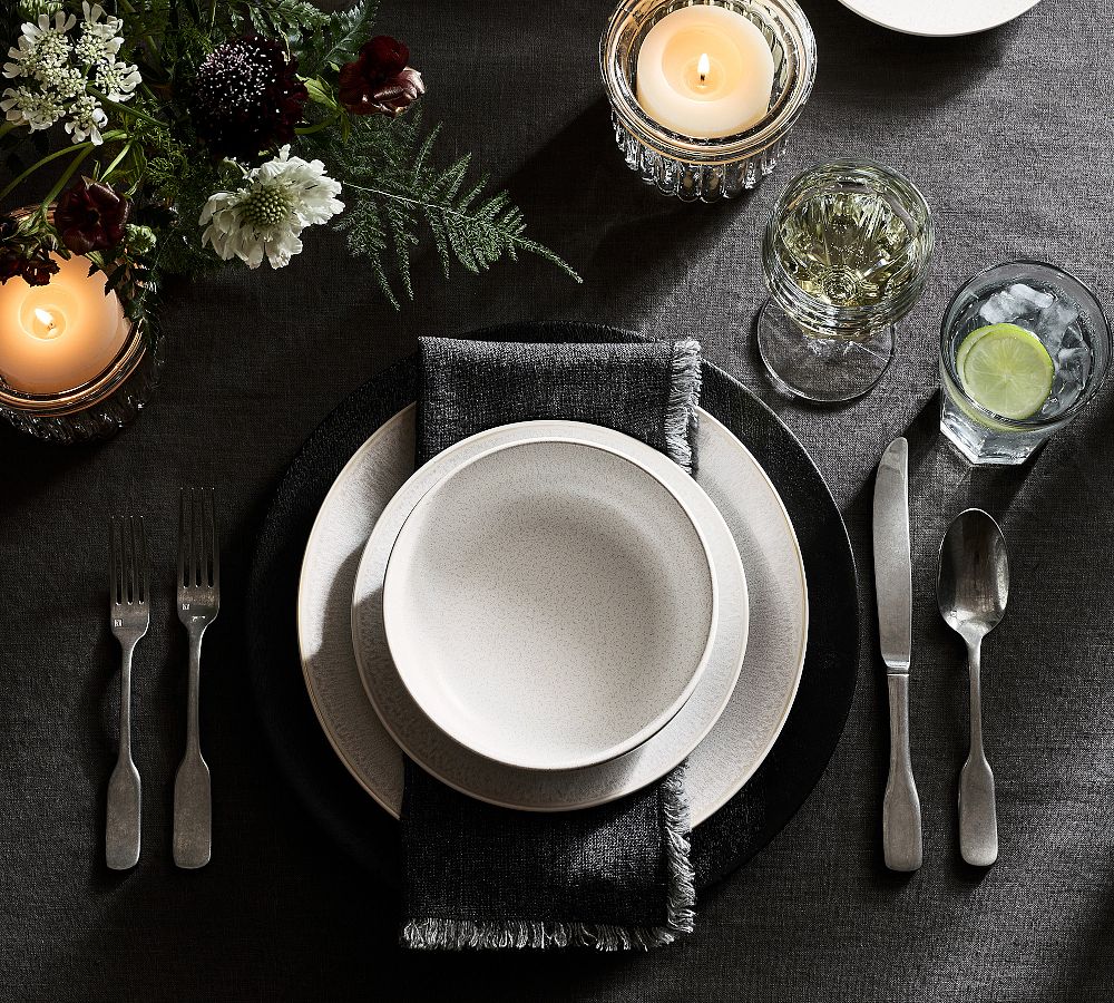 Modern Reactive Glaze Stoneware Cereal Bowls - Set of 4 by Pottery Barn