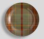 Woodrow Plaid Stoneware Salad Plates - Set of 4