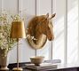 Wood Horse Head Wall Art