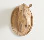 Wood Horse Head Wall Art