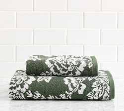 Traditional Floral Towel