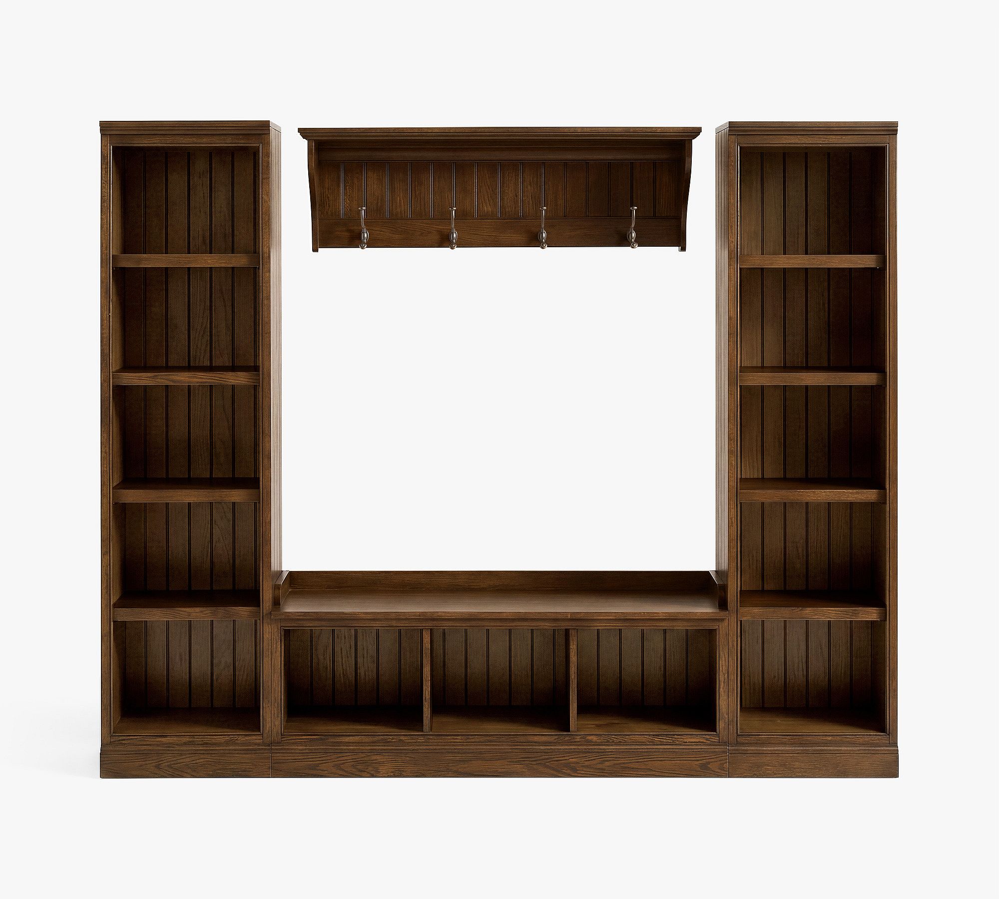 Aubrey 4-Piece Entryway Set with Storage Cabinets