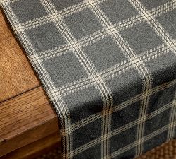 Rockford Plaid Cotton Table Runner