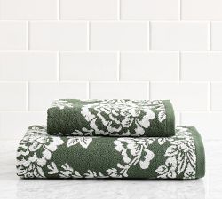 Traditional Floral Towel