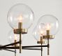 Camryn Glass Globe Round Chandelier (36")