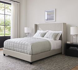 Elliot Shelter Upholstered Bed