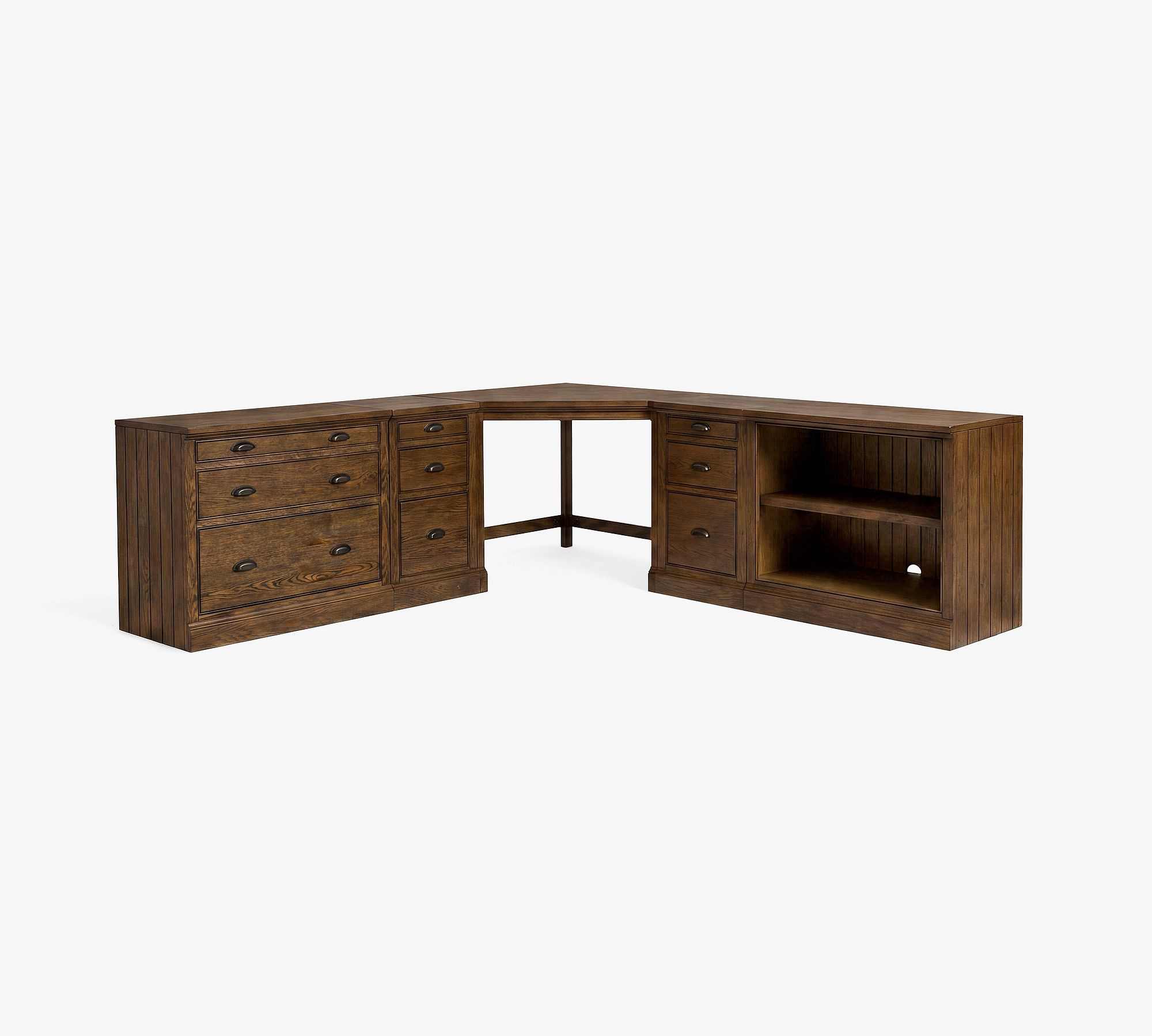 Aubrey Grand Corner Office Suite (94")