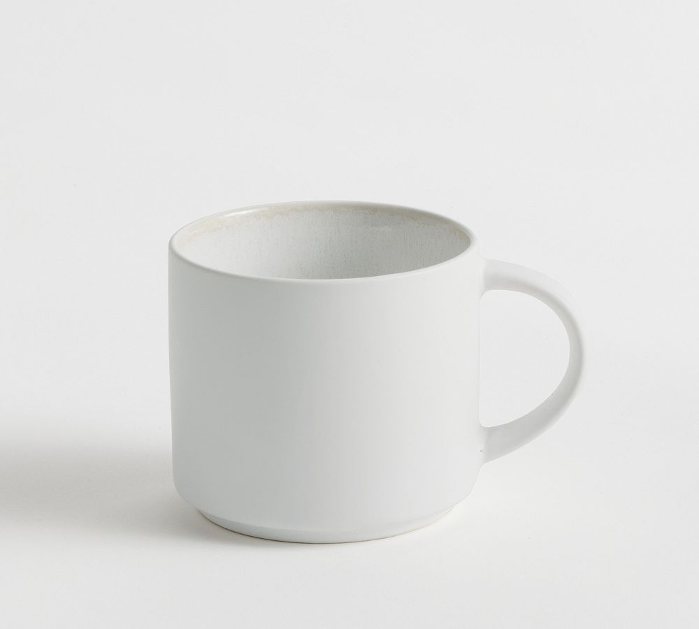 Modern Reactive Glaze Stoneware Mugs - Set of 4 by Pottery Barn