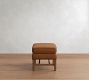 Thatcher Leather Ottoman (27")