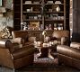 Manhattan Roll Arm Leather Chair