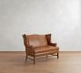 Thatcher Leather Settee (59")