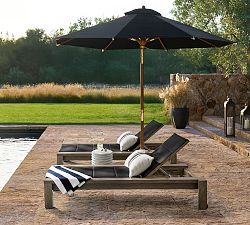 Get The Look: Rockport Chaise Outdoor Lounge Set