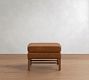 Thatcher Leather Ottoman (27")