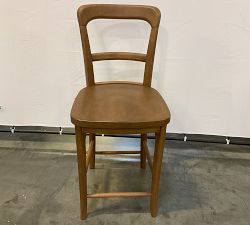 Open Box: Cline Counter Stool (24") - Antique Umber