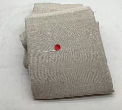 Open Box: Everyday Linen Blackout Curtain, 50"W x 108"L - Flax