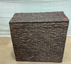 Open Box: Seagrass Handcrafted Divided Hamper - Raleigh