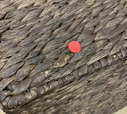 Open Box: Seagrass Handcrafted Divided Hamper - Raleigh