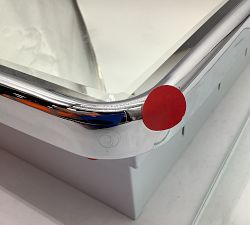 Open Box: Vintage Recessed Medicine Cabinet (17"W x 27"H) - Chrome
