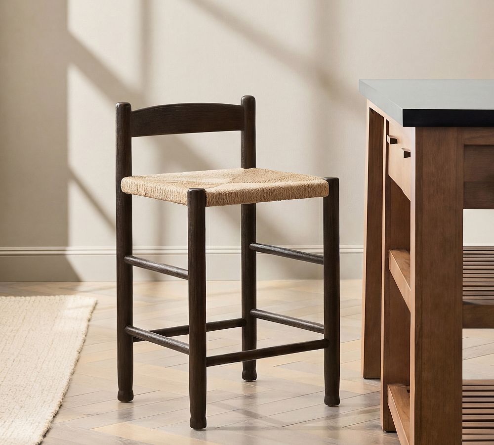 Lucan Woven Stool by Pottery Barn