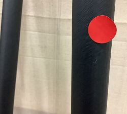 Open Box: Big Sky Curtain Rod (108"-144", 1.25" Diam) - Hammered Iron