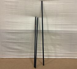 Open Box: Big Sky Curtain Rod (108"-144", 1.25" Diam) - Hammered Iron